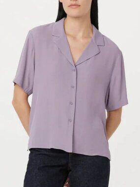 FRANK and OAK women's short-sleeved summer blouse XS  NWT!!!